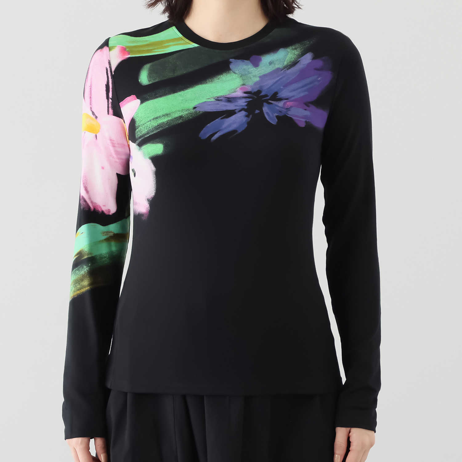 デシグアル フラワープリント プルオーバー