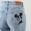 デシグアル ミッキーマウス刺しゅう デニムパンツ