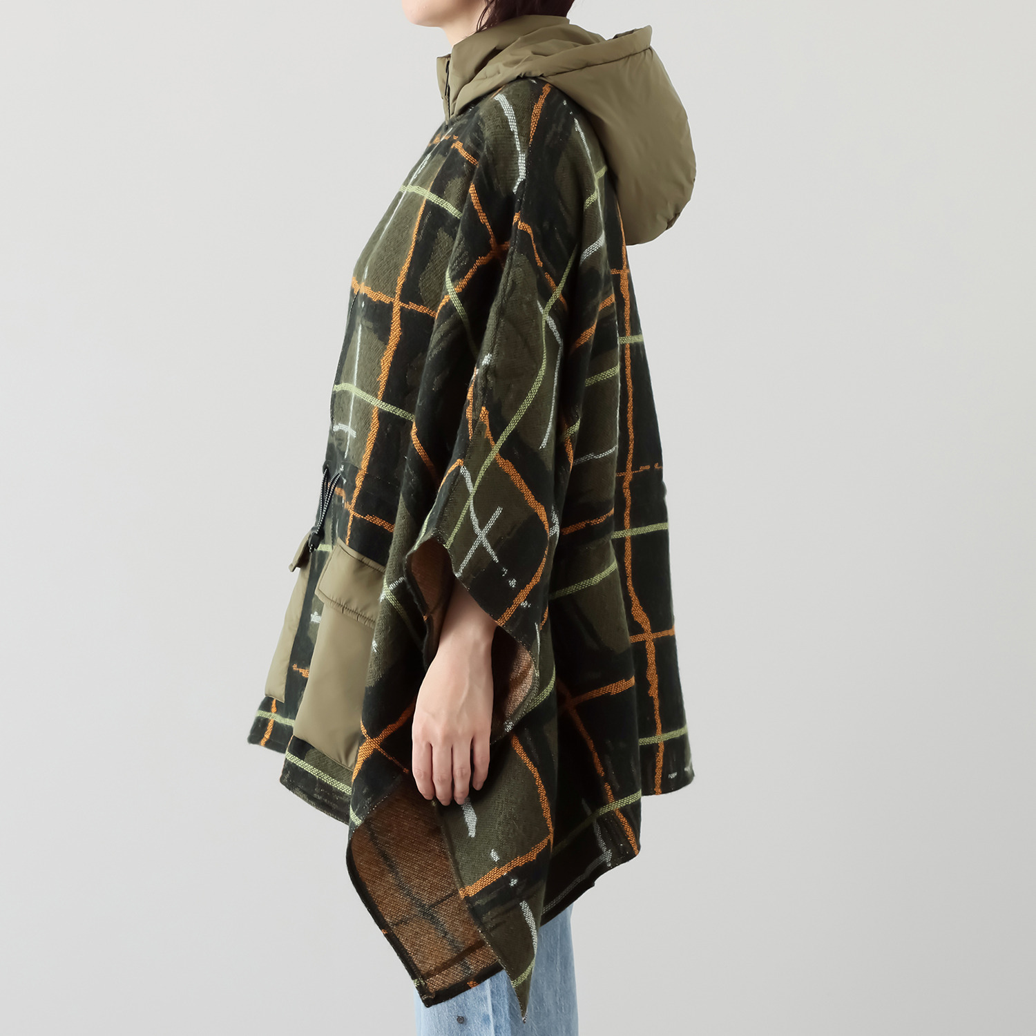 デシグアル ペイントタッチ ポンチョ