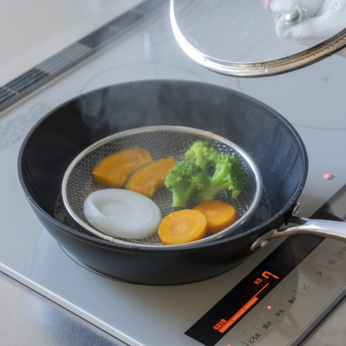 bwsSELECTION すっきり暮らす 盆ざる大・小 持ち上げフック付セット <19cm&22cm> bwsSELECTION すっきり暮らす 盆ざる大・小 持ち上げフック付セット <19cm&22cm>