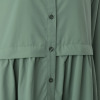 Ｔ．Ｆ．Ｄ．Ｃ． 機能満載！ テックコットン レイヤード風 ロングシャツワンピース