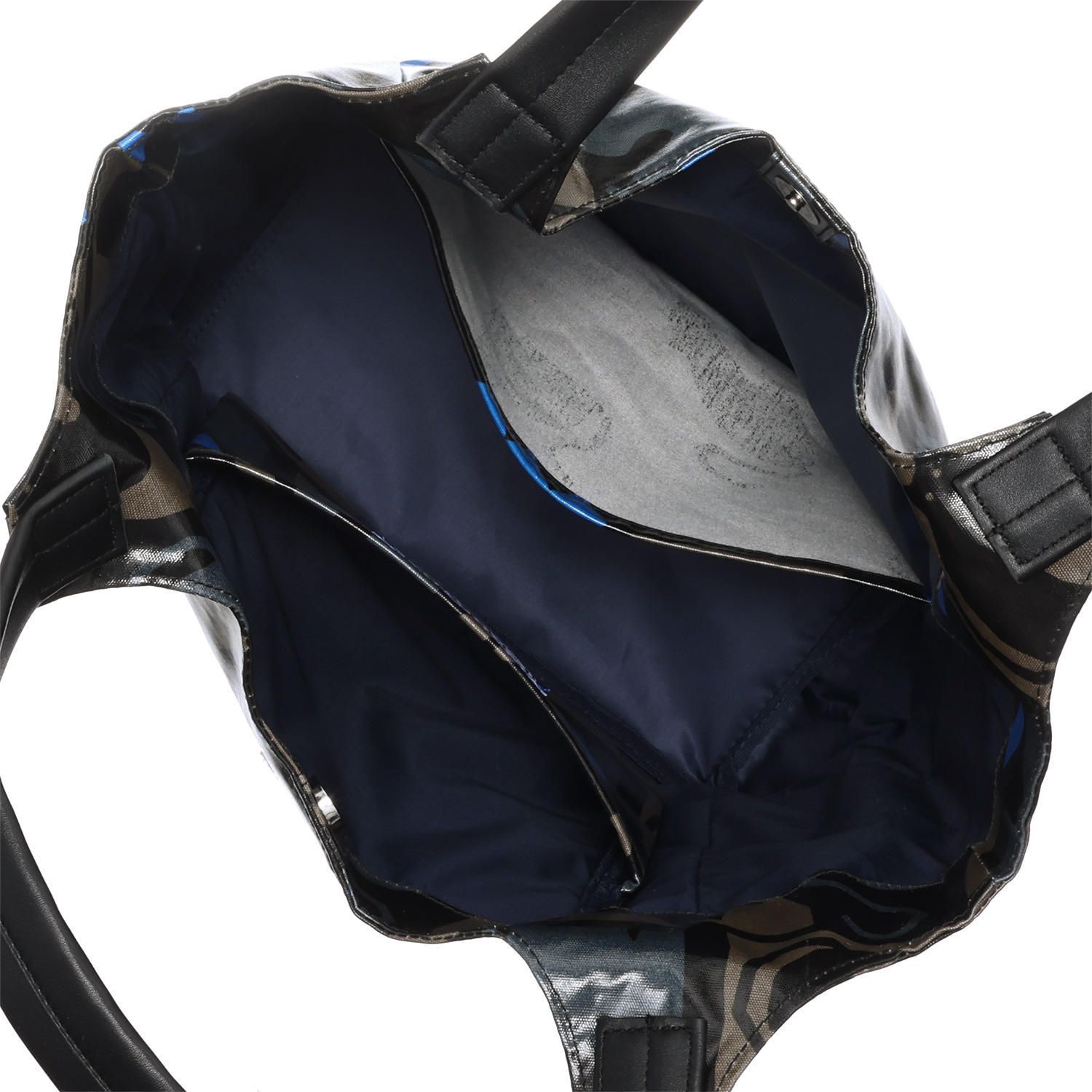 ルートート ラミネート加工で 汚れもサッと拭けて安心 Ａ４サイズＯＫ 肩掛けスムーズ 大人柄トートバッグ