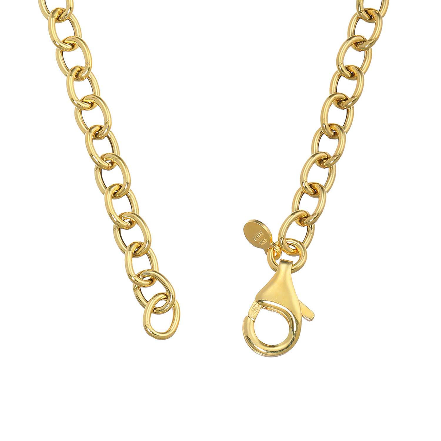 アルジェント イタリアーノ シルバー ロロチェーン ネックレス