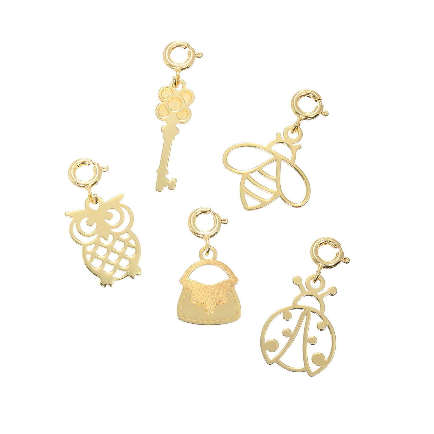 アルジェント イタリアーノ シルバー チャーム５種セット