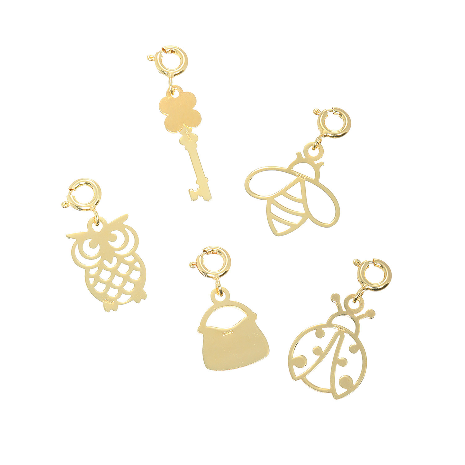 アルジェント イタリアーノ シルバー チャーム５種セット