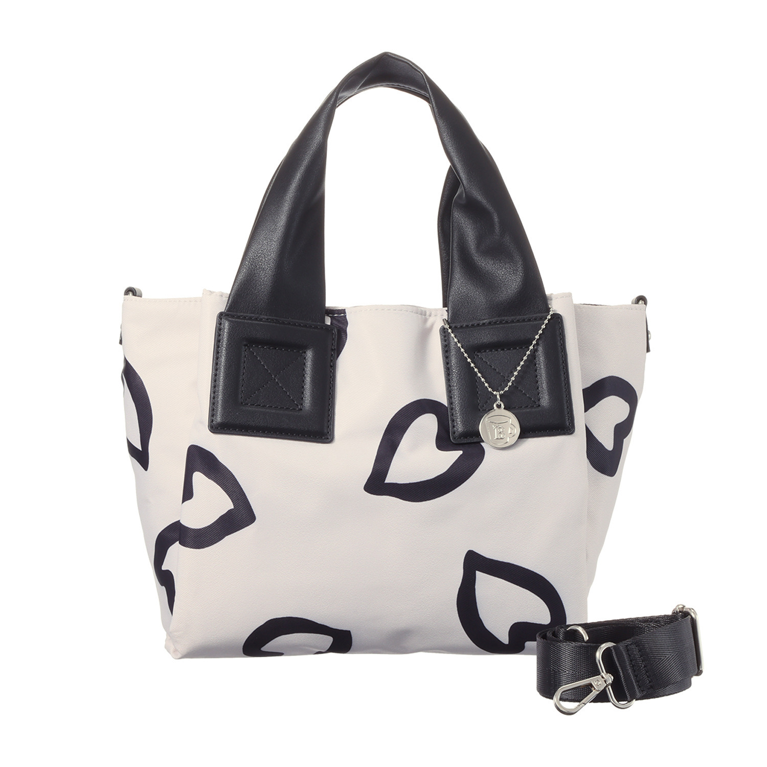 ビースター はっ水 １０ポケット ２ウェイトートバッグ ＜チャーム付＞