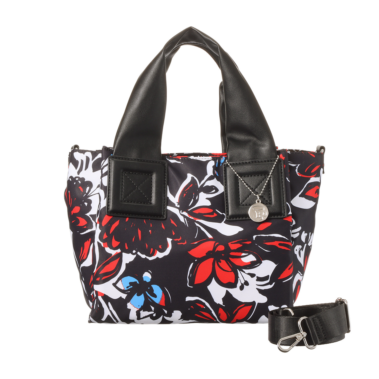 ビースター はっ水 １０ポケット ２ウェイトートバッグ ＜チャーム付＞