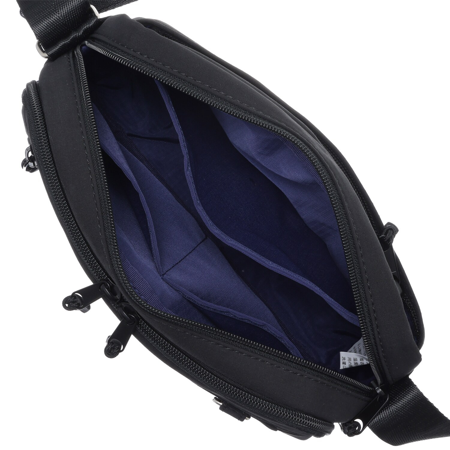 カバッグ はっ水 さっと出せる！ カードケース付 軽量ショルダーバッグ