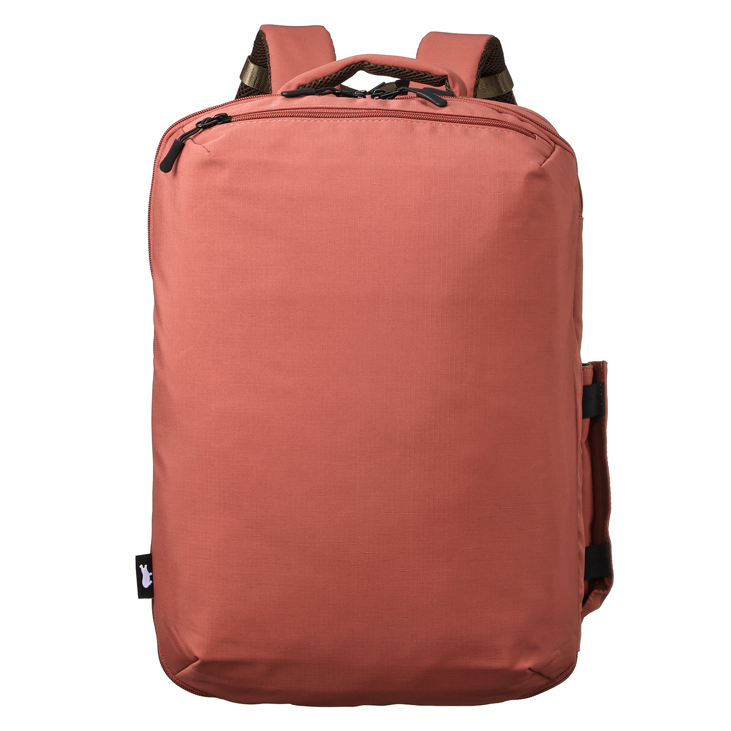 カバッグ はっ水 ガバッと開く キャリーケース感覚！ 時短リュック