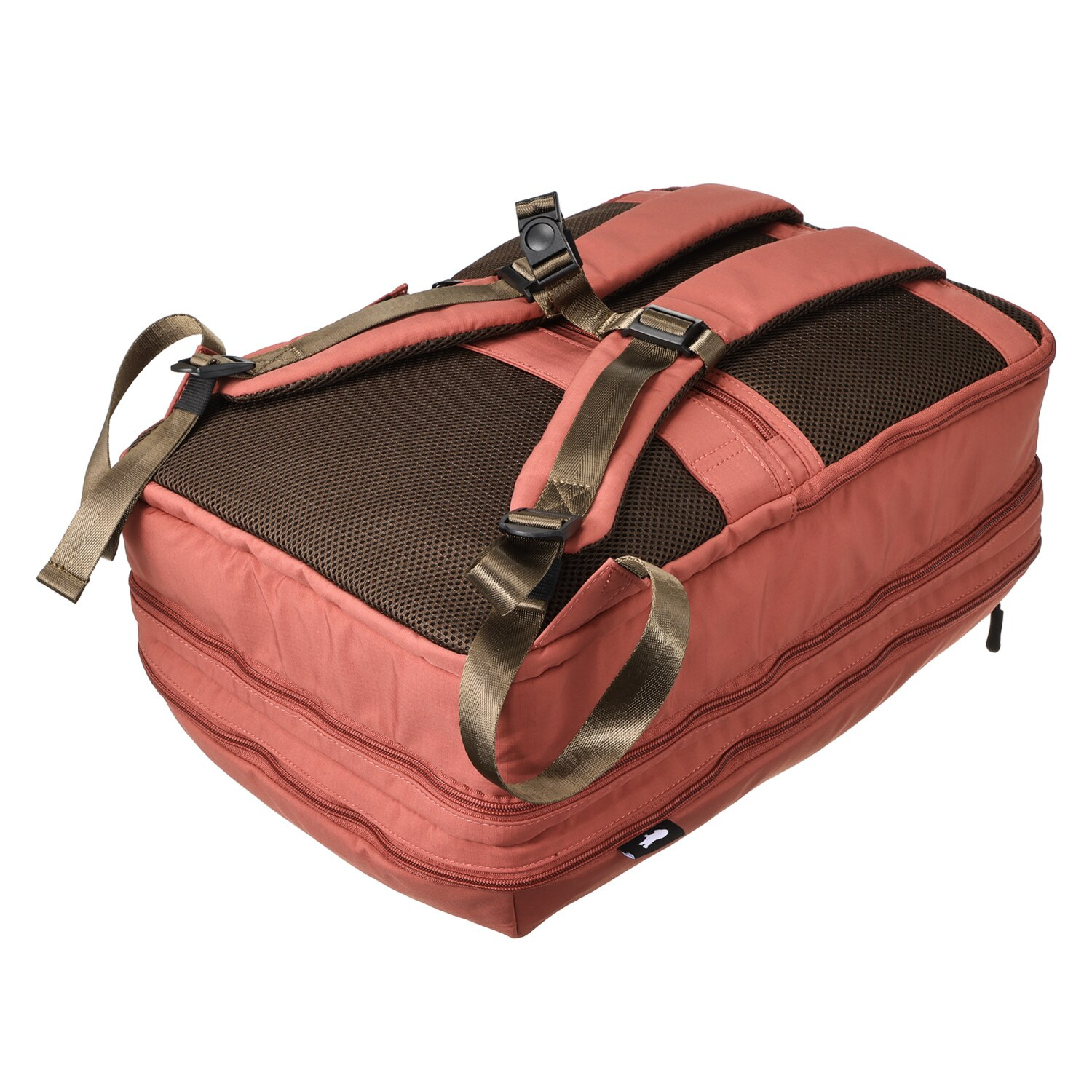 カバッグ はっ水 ガバッと開く キャリーケース感覚！ 時短リュック