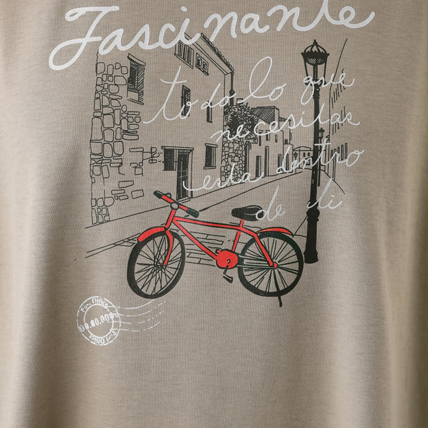 アリュメット プリントカットソー プルオーバー