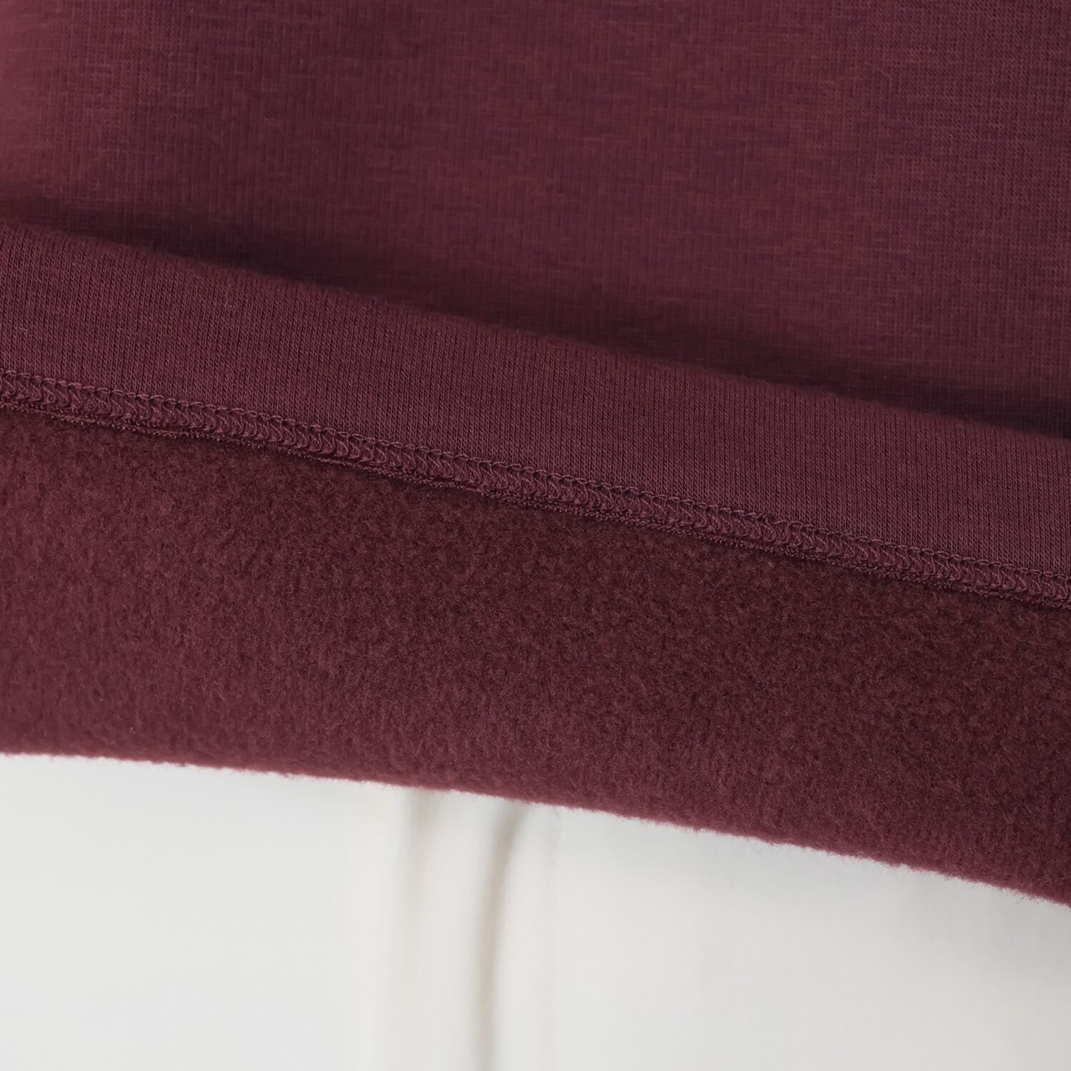 ゼラールスポーツ スーピマコットン混 裏起毛シャギー ニットリブコンビ プルオーバー