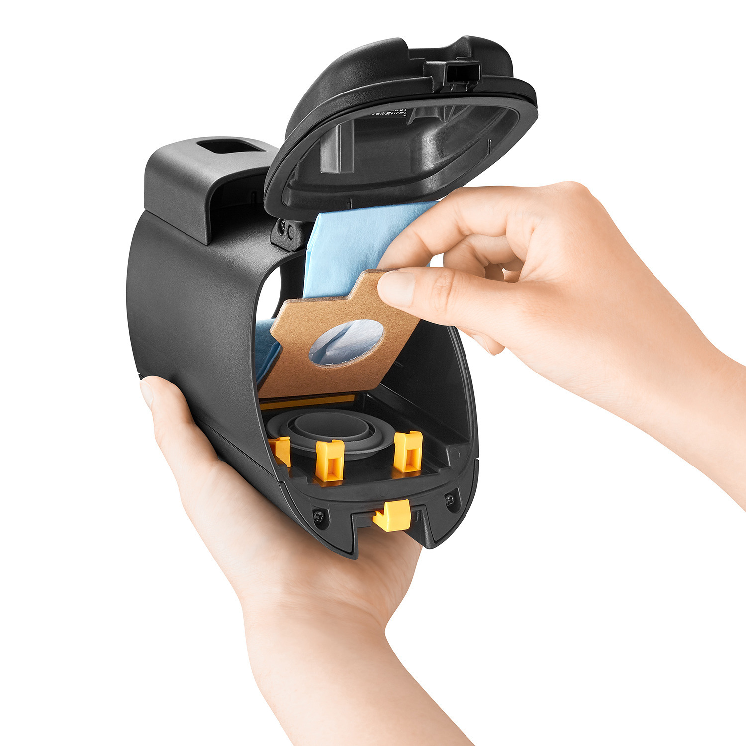 シャープ さわらずに捨てる 紙パック式！ 軽量＆やさしい運転音の コードレス スティック掃除機 ラクティブ　エア ＥＣ−ＫＲ２