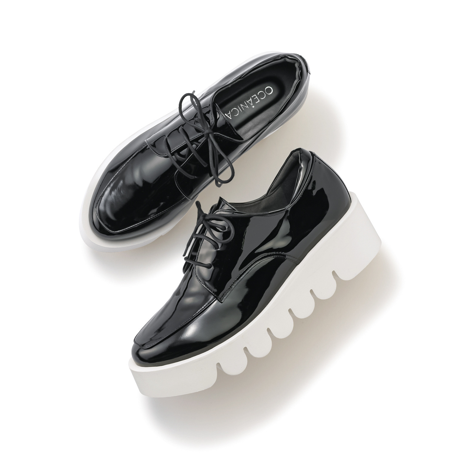 オセアニカ ＜日本製＞ 牛革 レースアップシューズ