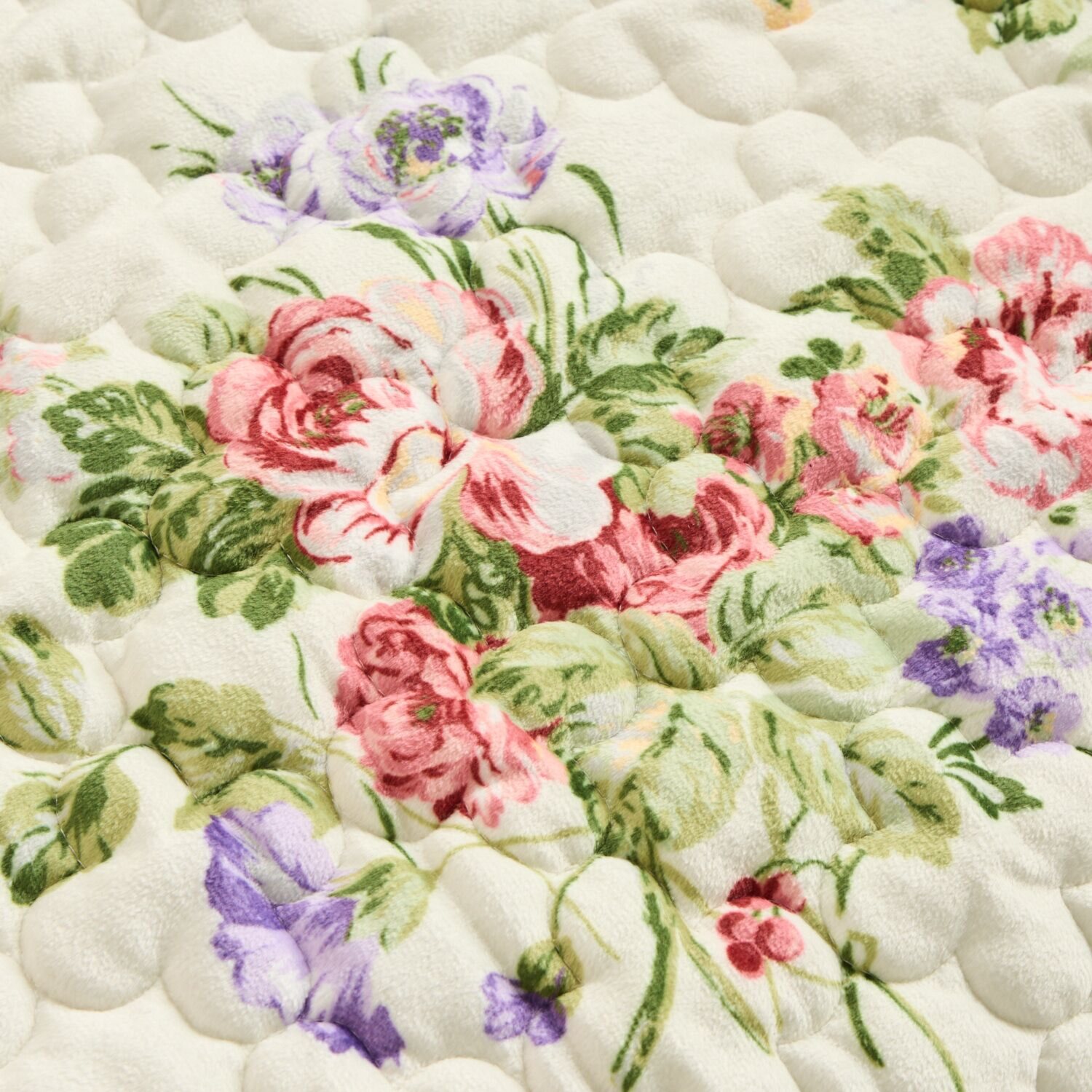 ローラアシュレイ ローズモア キルトマルチカバー ＜２４０×１９０ｃｍ＞