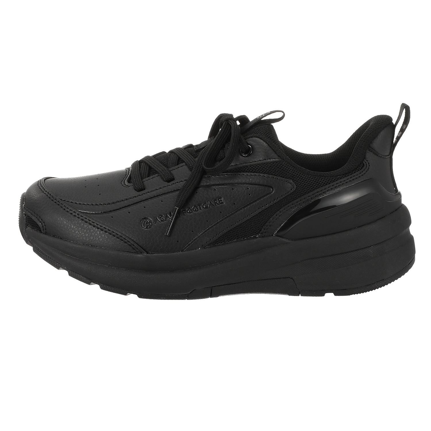 アサヒフットケア 柔らかクッション レースアップ 合皮スニーカー ＜レディース＞