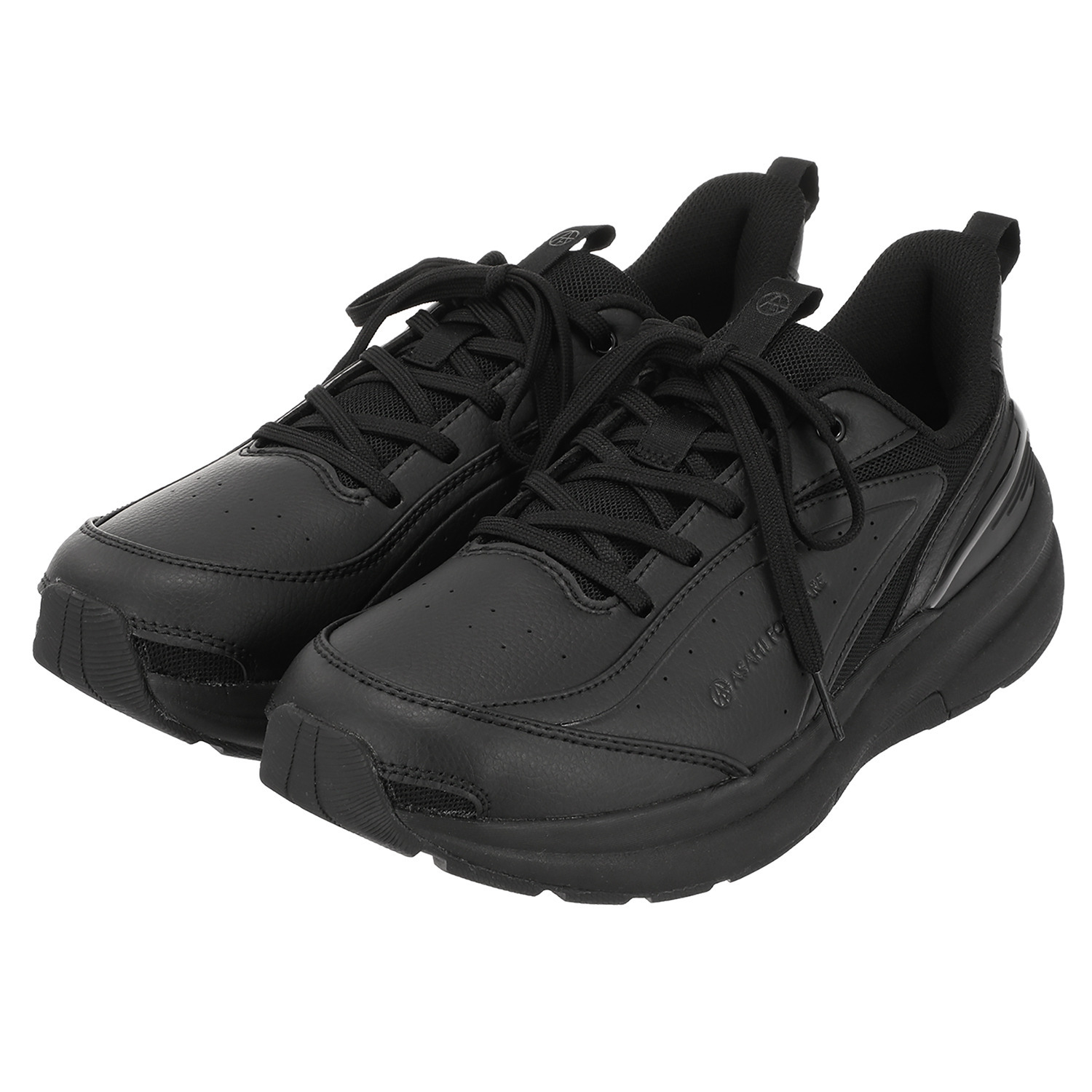 アサヒフットケア 柔らかクッション レースアップ 合皮スニーカー ＜メンズ＞