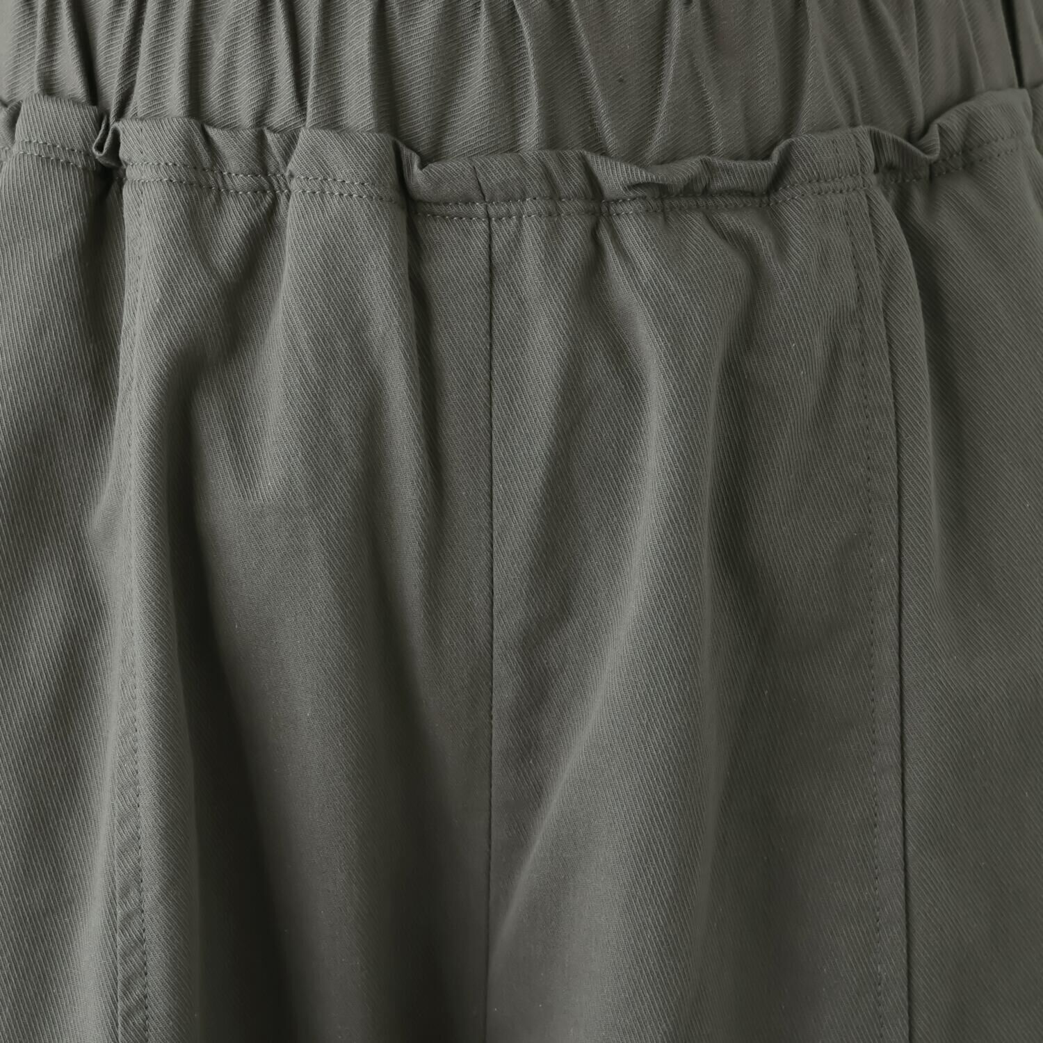 ゼラールスポーツ コットンツイル パネル切替 スカート風パンツ