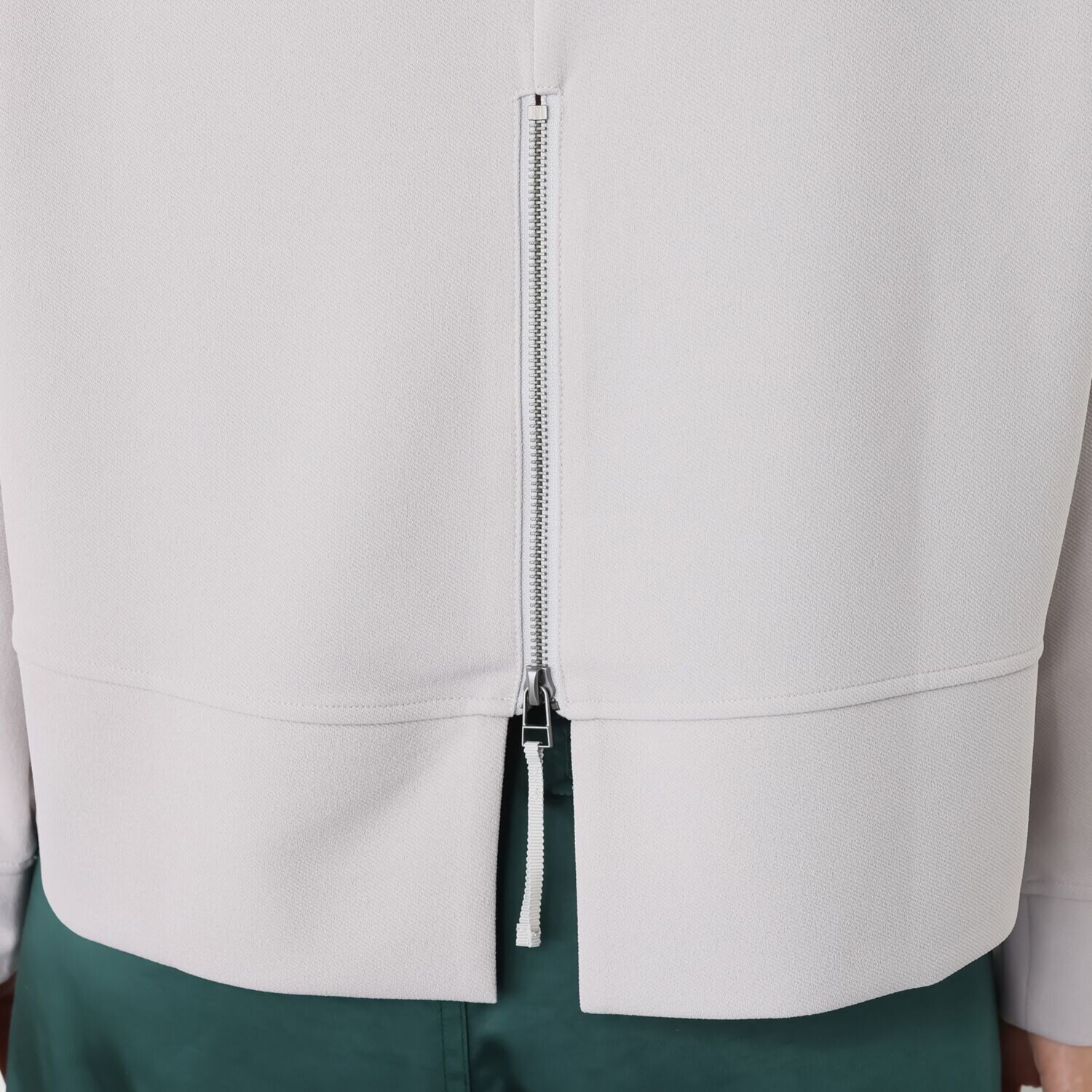 ゼラールスポーツ パイピングアクセント ツイルジャージー きれい見え フーディープルオーバー