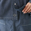 紺屋イチガントウキョウ ヘリンボーンデニム ビッグワークシャツ