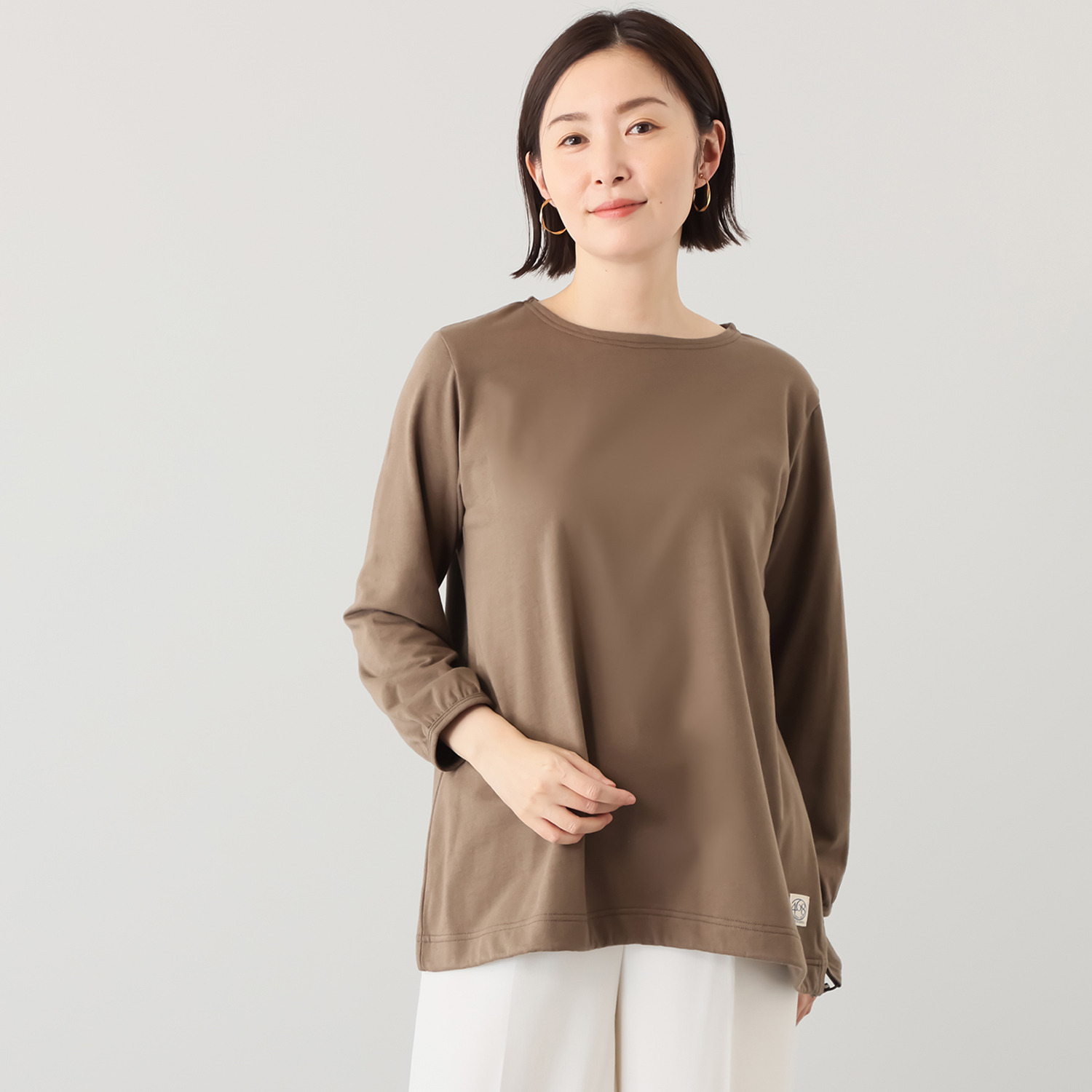 シロヤイチガントウキョウ セルウォーム インレー チュニックプルオーバー