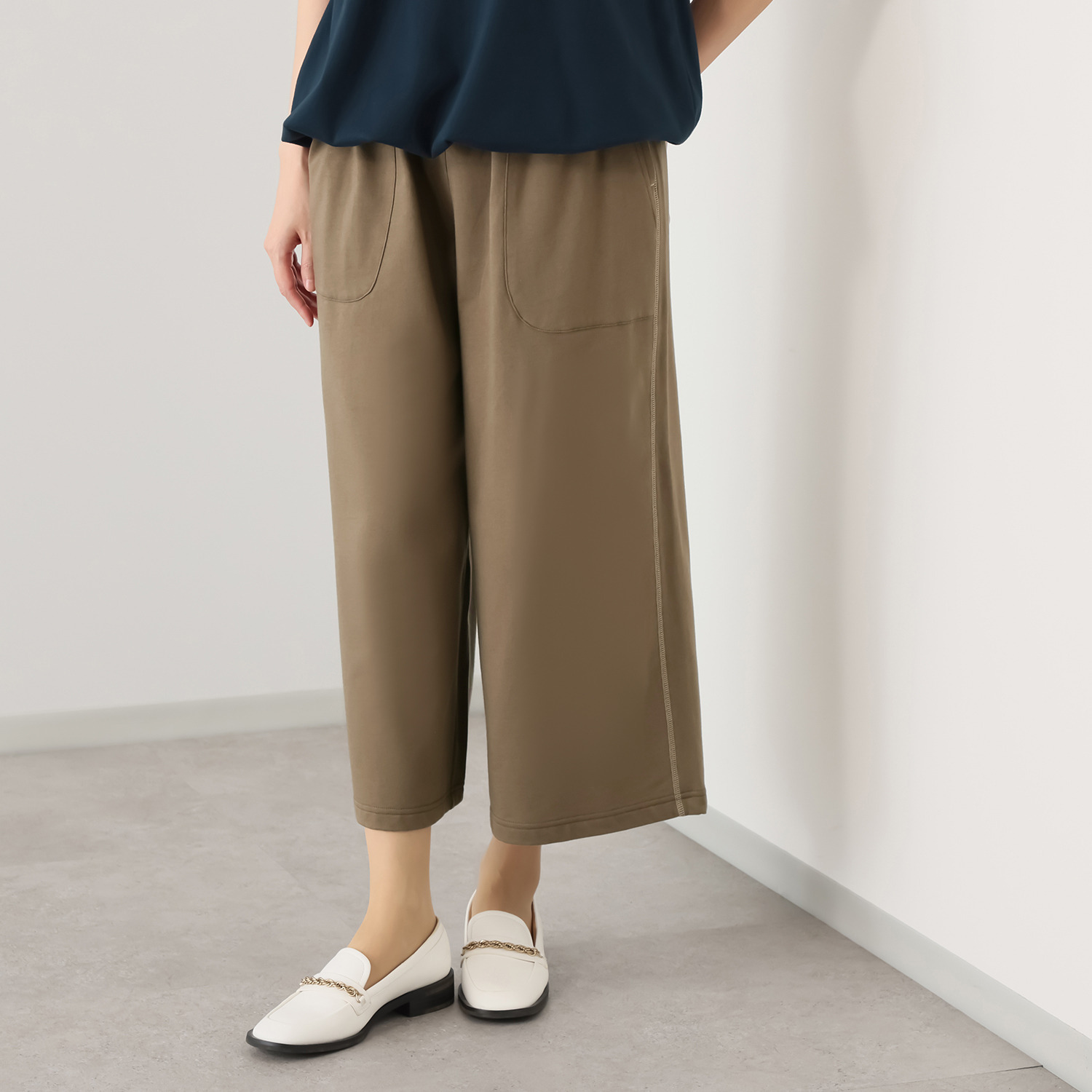 シロヤイチガントウキョウ セルウォーム インレー ワイドパンツ