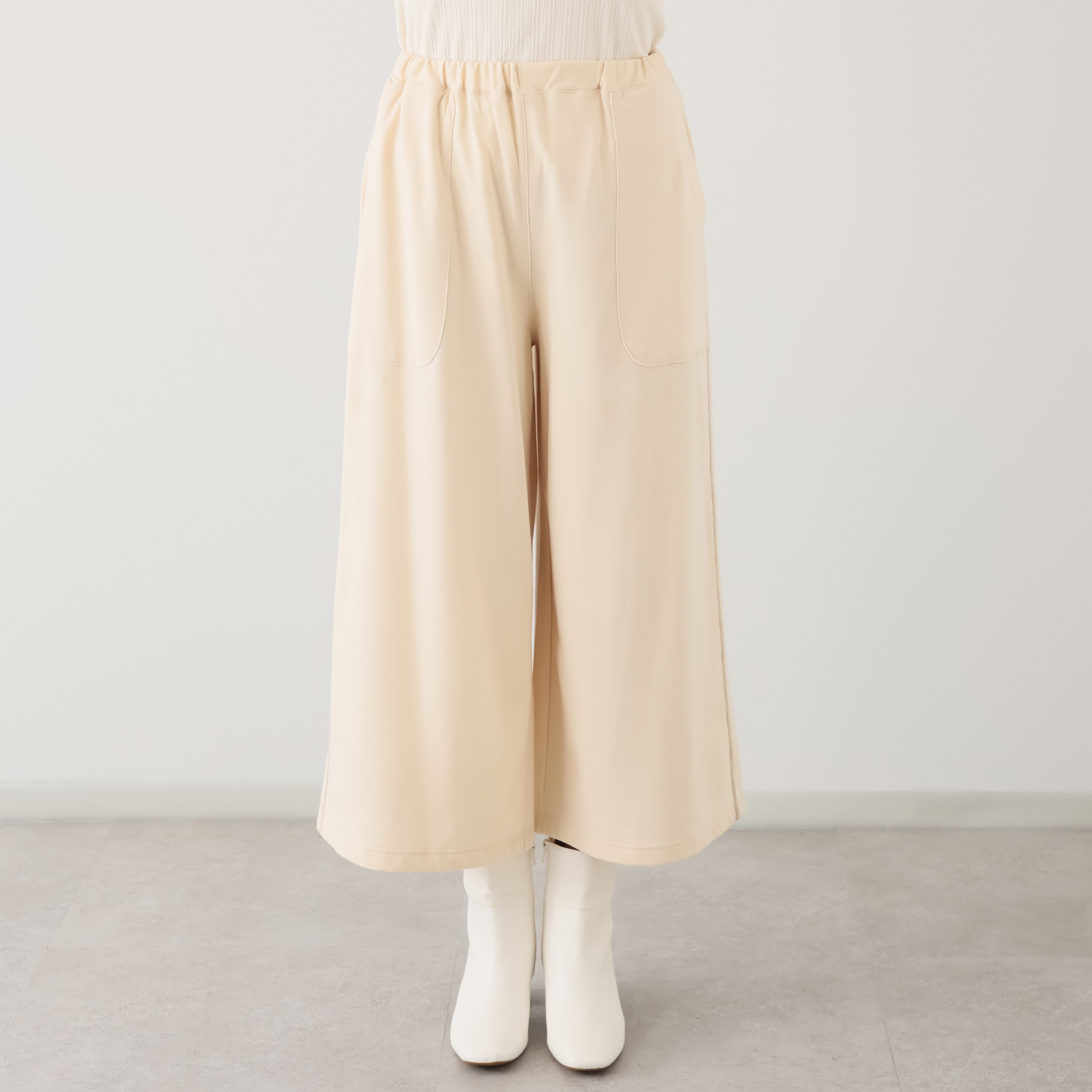 シロヤイチガントウキョウ セルウォーム インレー ワイドパンツ