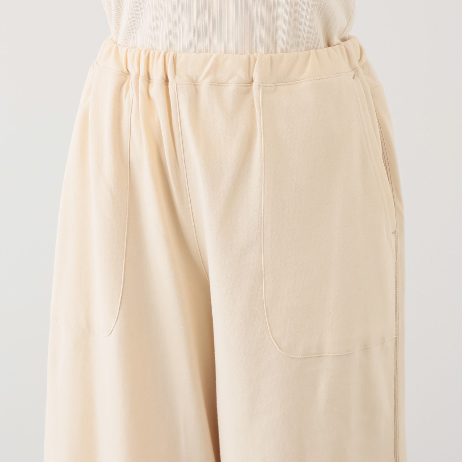 シロヤイチガントウキョウ セルウォーム インレー ワイドパンツ