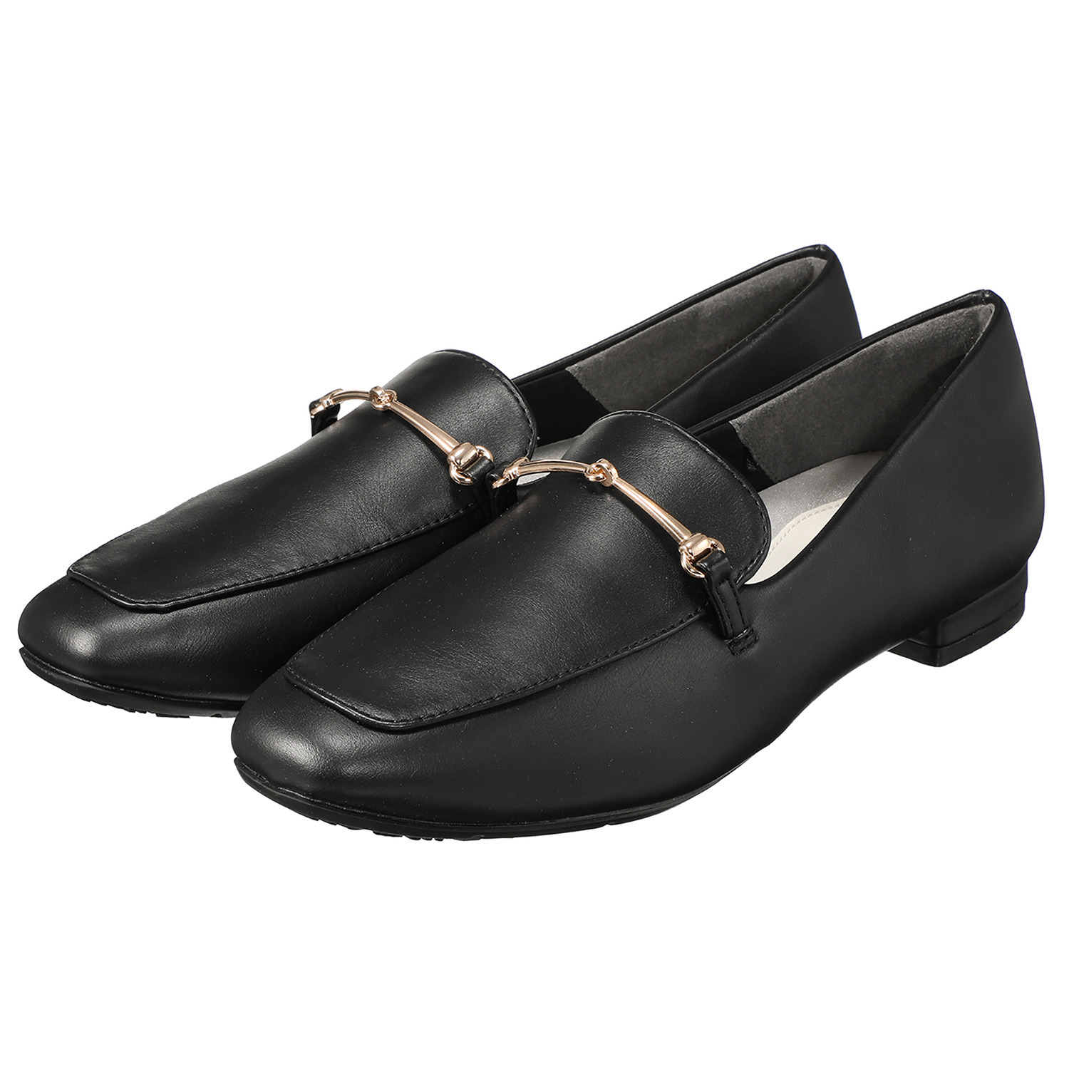 アキュアーズ ゆとり設計で柔らか＆快適 母趾に優しい ビットローファー