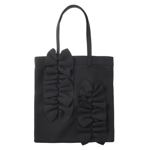 イストワール　フリルトートバッグ