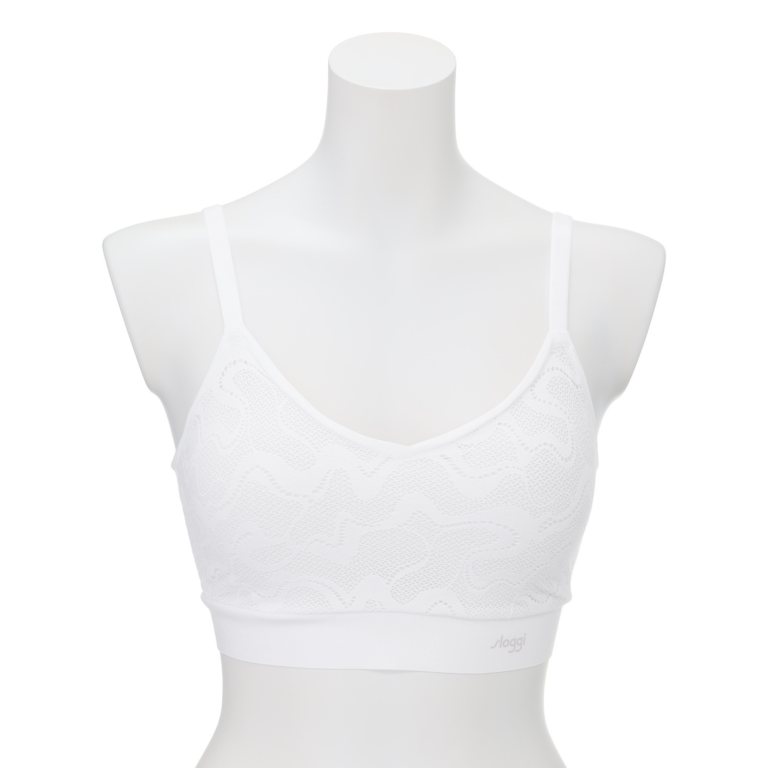 スロギー ゴーオールラウンドレース カップ付ハーフトップ ＜ラージ＞