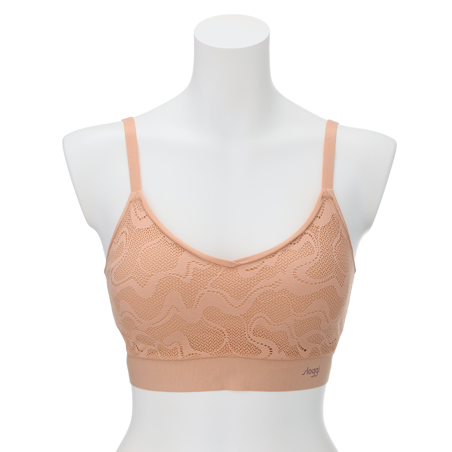 スロギー ゴーオールラウンドレース カップ付ハーフトップ ＜ラージ＞