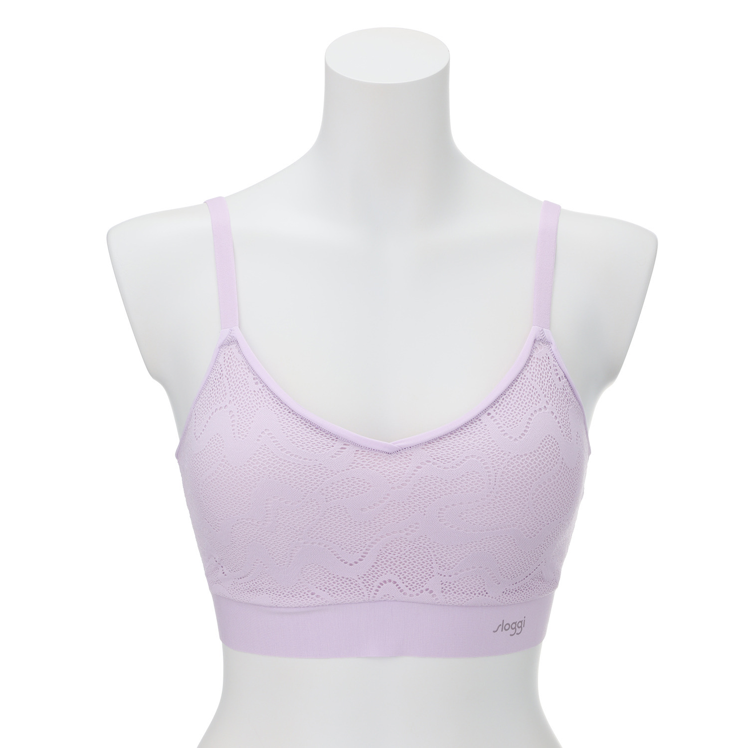 スロギー ゴーオールラウンドレース カップ付ハーフトップ ＜ラージ＞