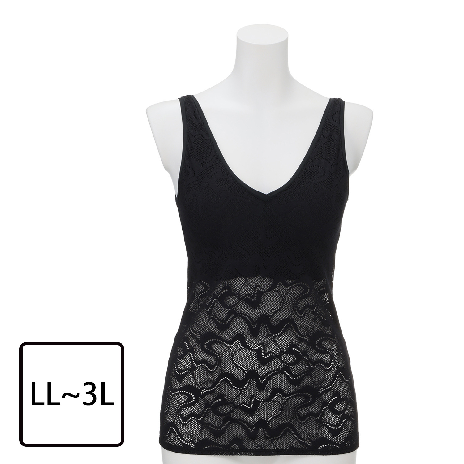 スロギー ゴーオールラウンドレース カップ付タンクトップ ＜ラージ＞