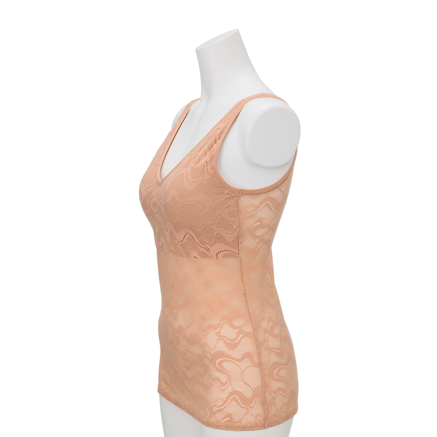 スロギー ゴーオールラウンドレース カップ付タンクトップ