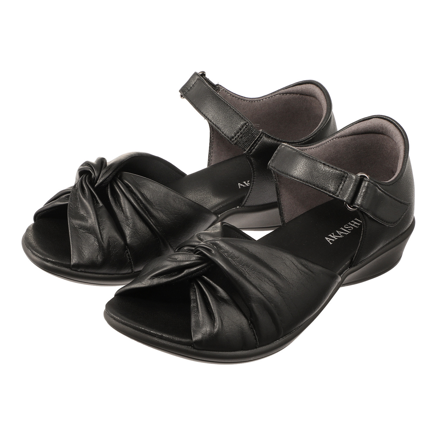 アーチフィッター 足裏の３点アーチを 正しい位置でサポート！ ふんわり　オープントゥパンプス　１４０