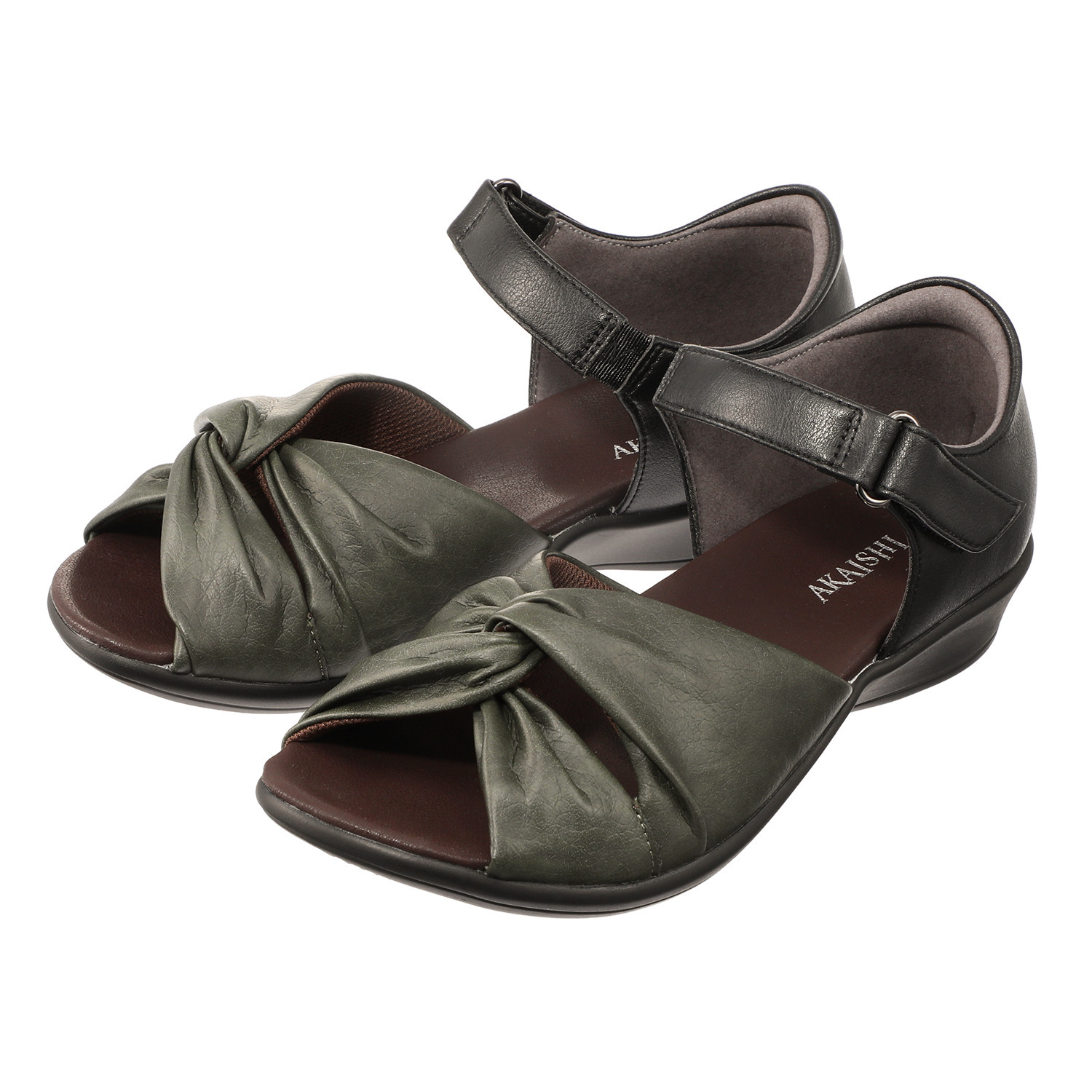 アーチフィッター 足裏の３点アーチを 正しい位置でサポート！ ふんわり　オープントゥパンプス　１４０