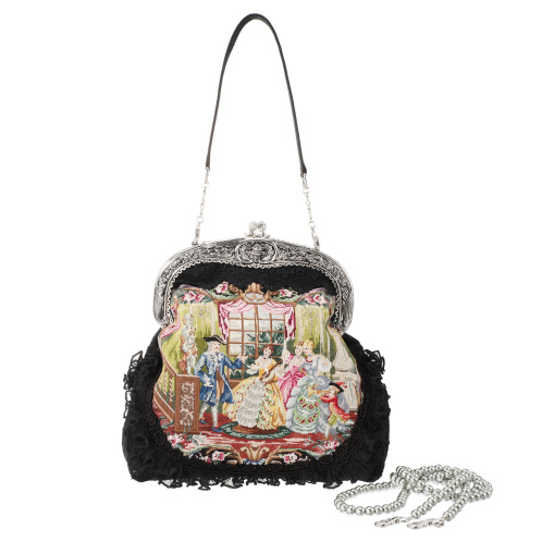 プチポアン　口金バッグ