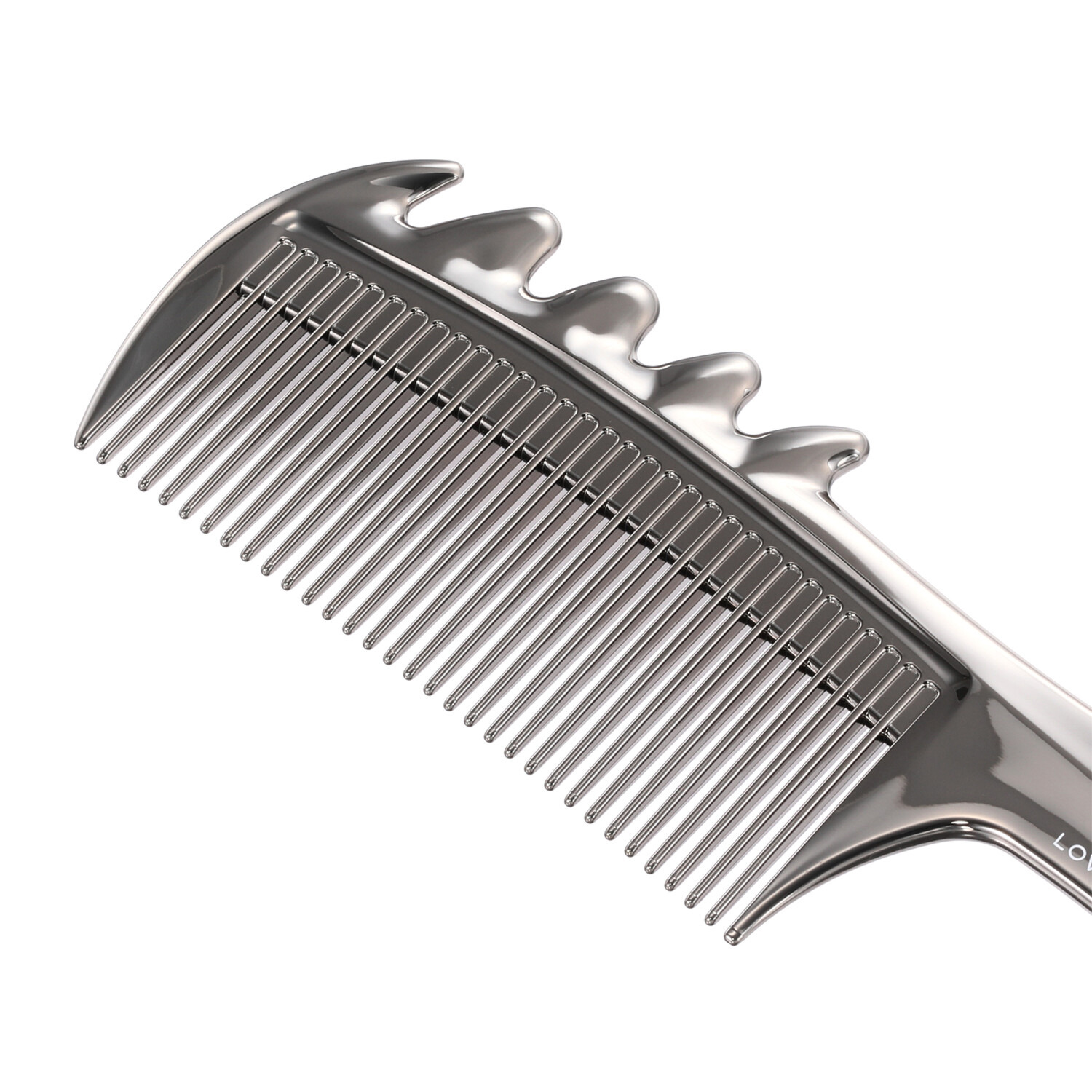 日本の先端技術と職人技 なめらかなくし通りの 艶やか美髪コーム ラブクロム ＰＧ　スカルプカッサ ＜プレミアムブラック＞