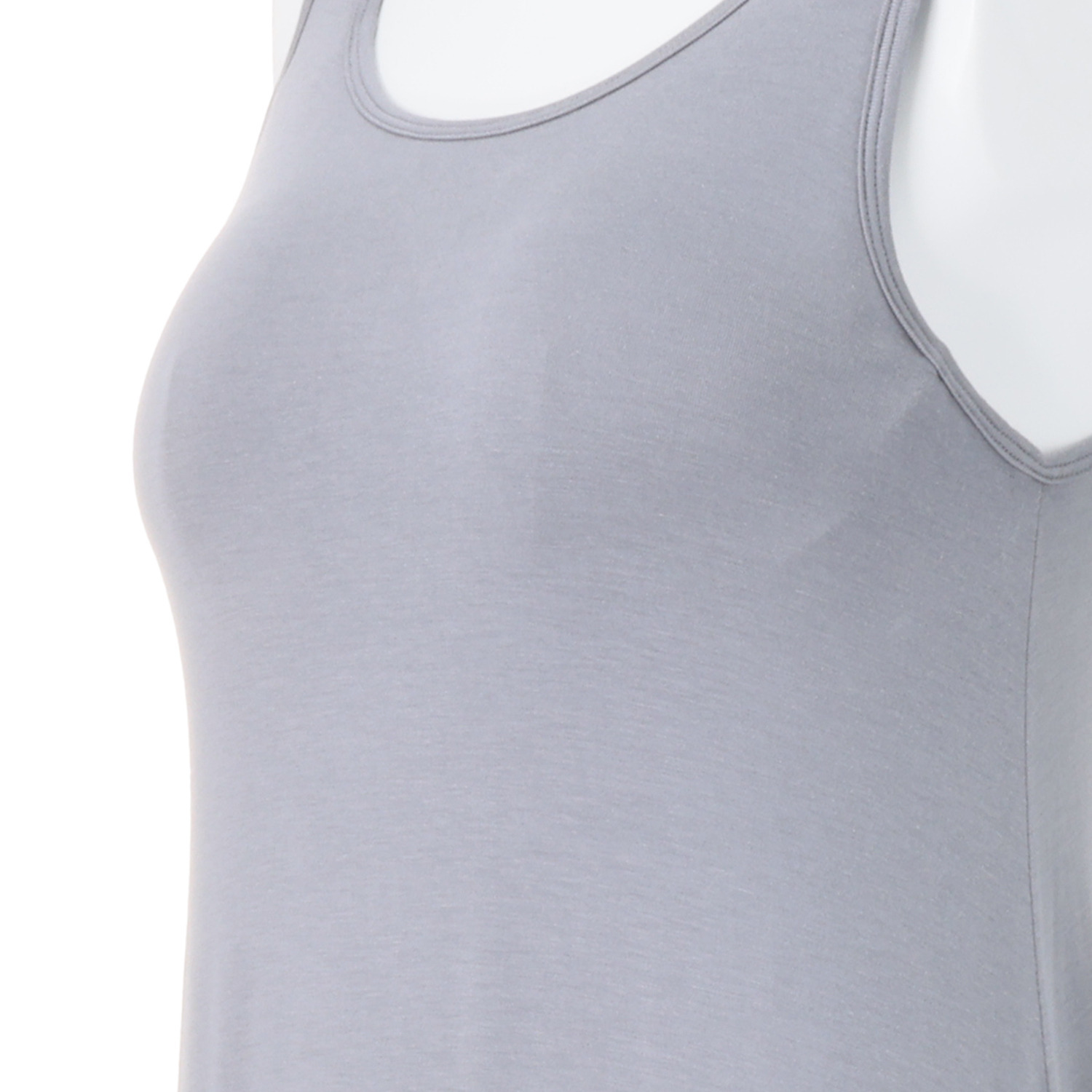 ジュエル 着ていて気持ちいい！ 天然由来のやさしい肌触り パデットタンクワンピース ２点セット