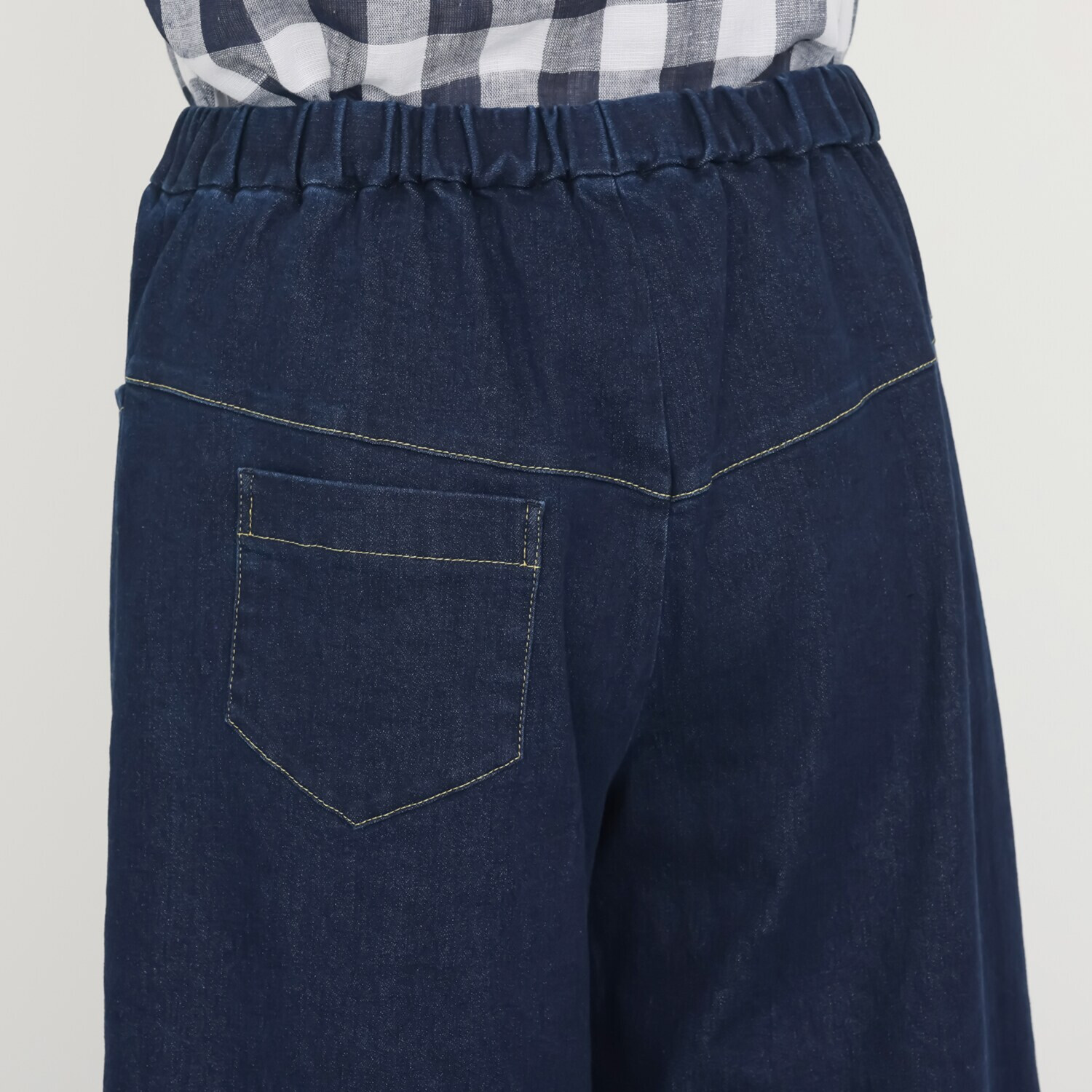 ハヤマ　ブリーズ バイオウォッシュ ストレッチ デニムパンツ