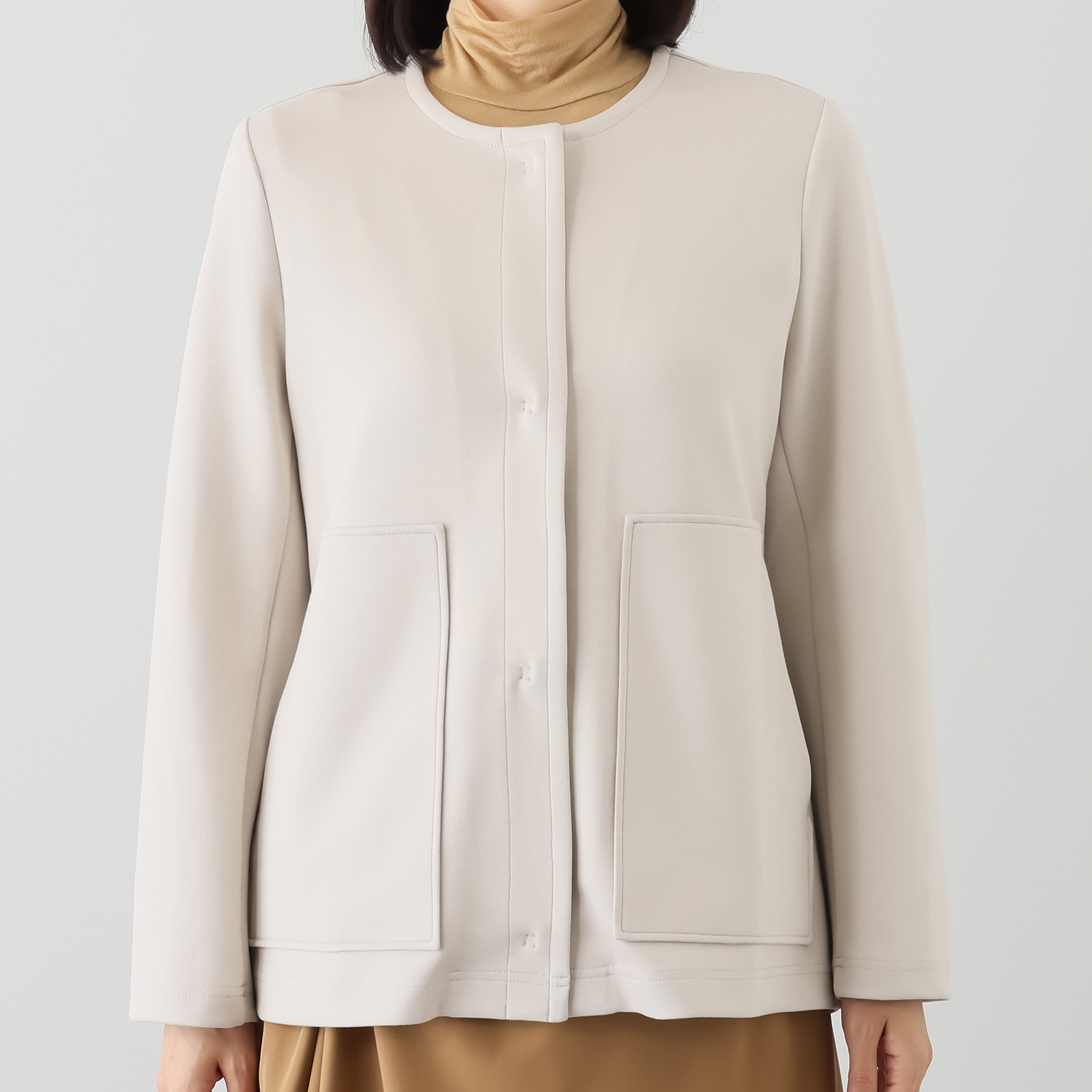 ヤエアジュテ 端境期のヘビロテに決定 モードなポケットを ハンサムに装う ジャケット