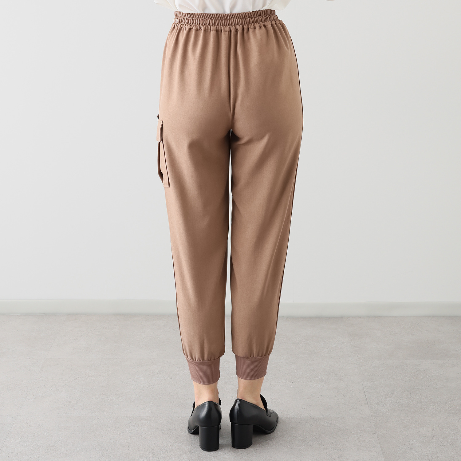 ラブソル ベロアライン カーゴパンツ