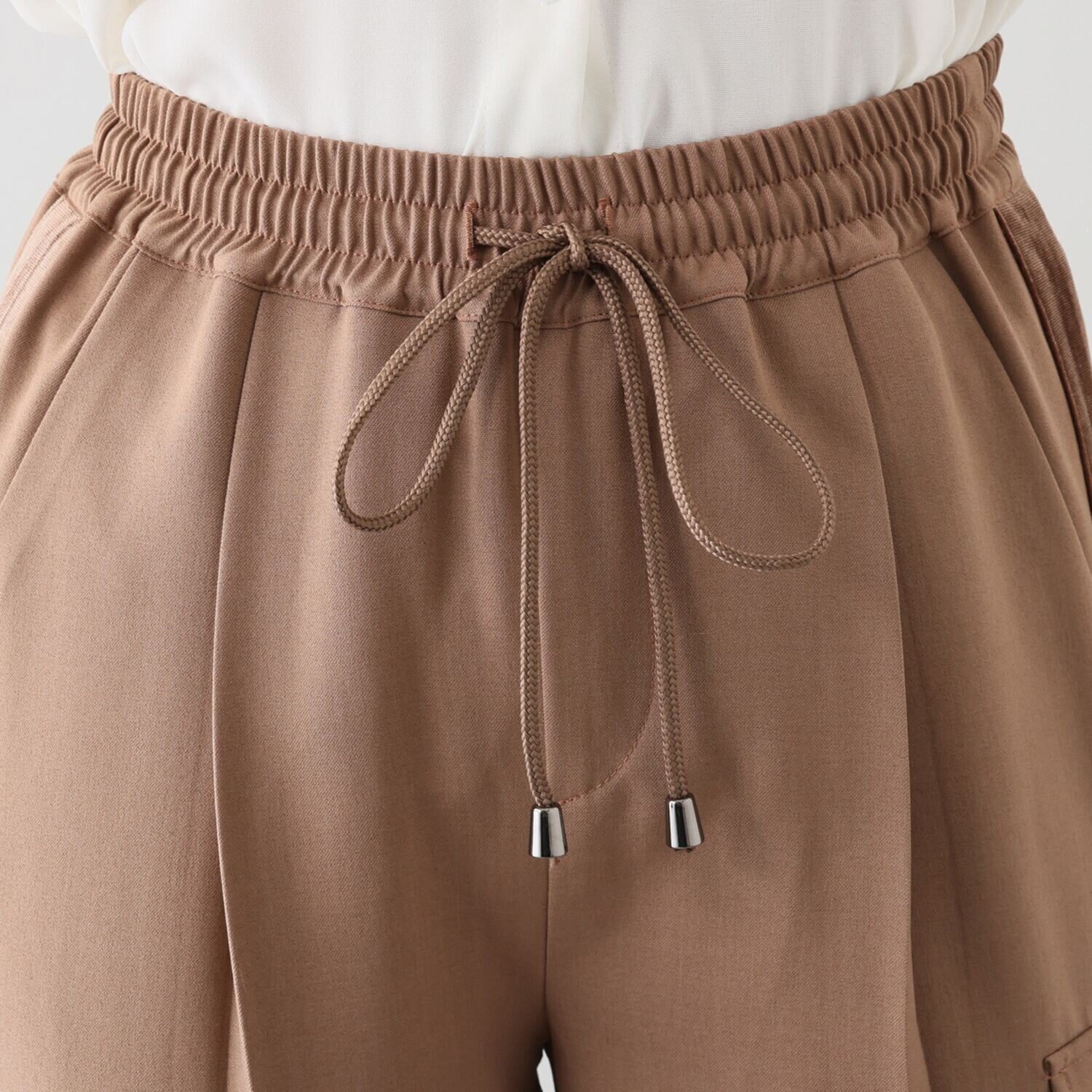 ラブソル ベロアライン カーゴパンツ