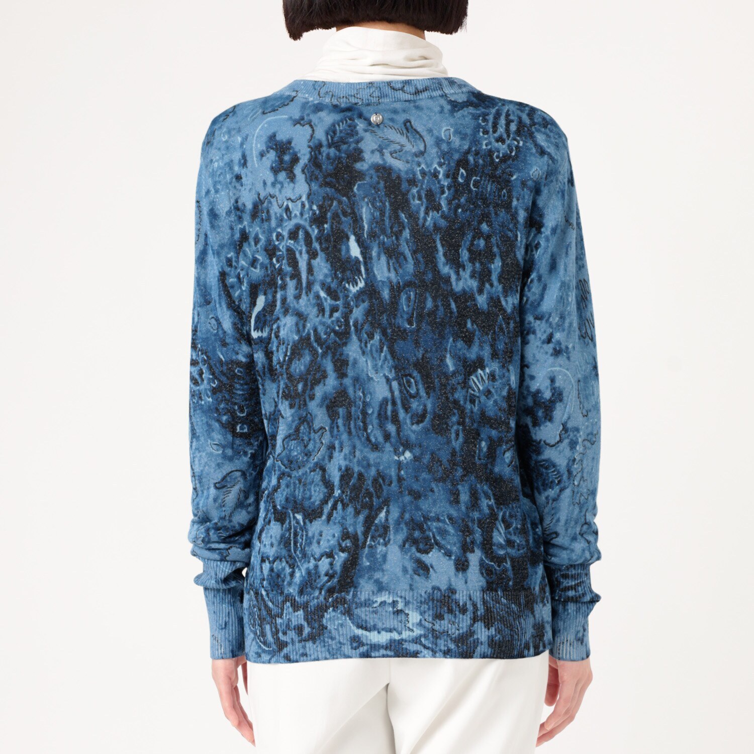 デシグアル 総プリント カーディガン