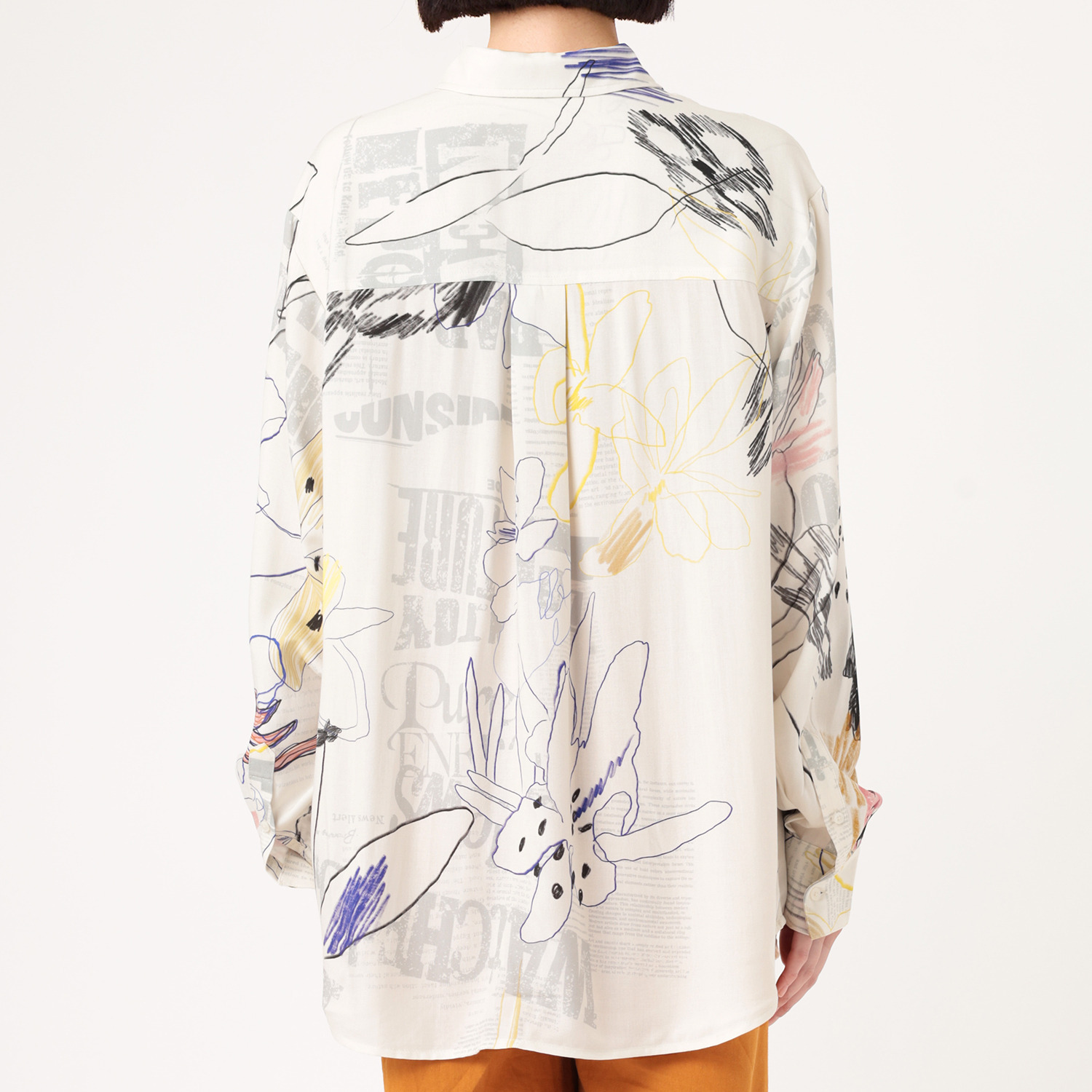 デシグアル アートプリント シャツ