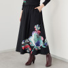 デシグアル プリント フレアスカート