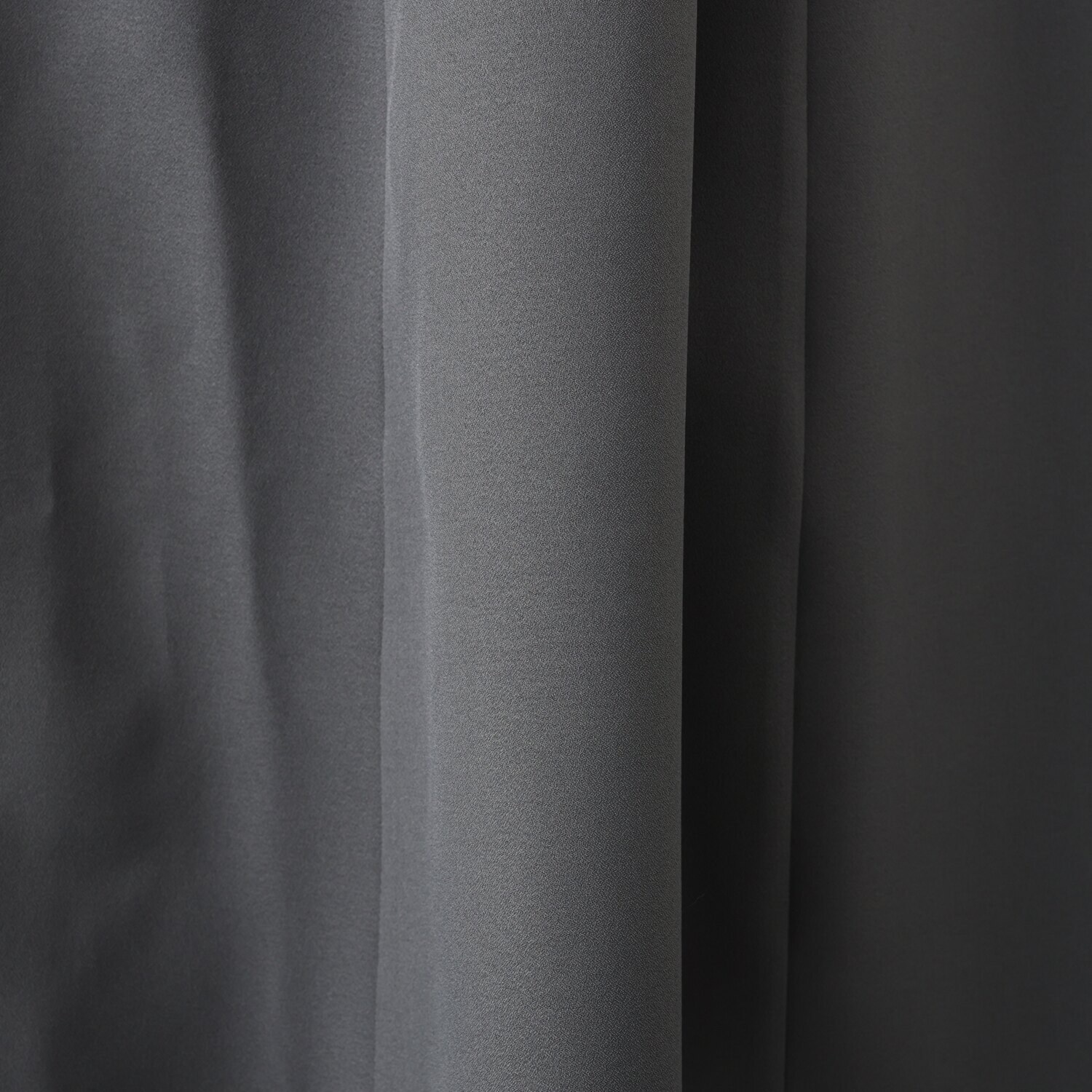 バーチ　ドゥエ 梨地ジョーゼット 六枚接ぎの立体ドレープ フレアースカート