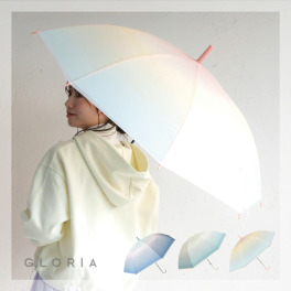 かわいい雑貨屋さん グロリア グラデーション ＥＶＡビニール傘