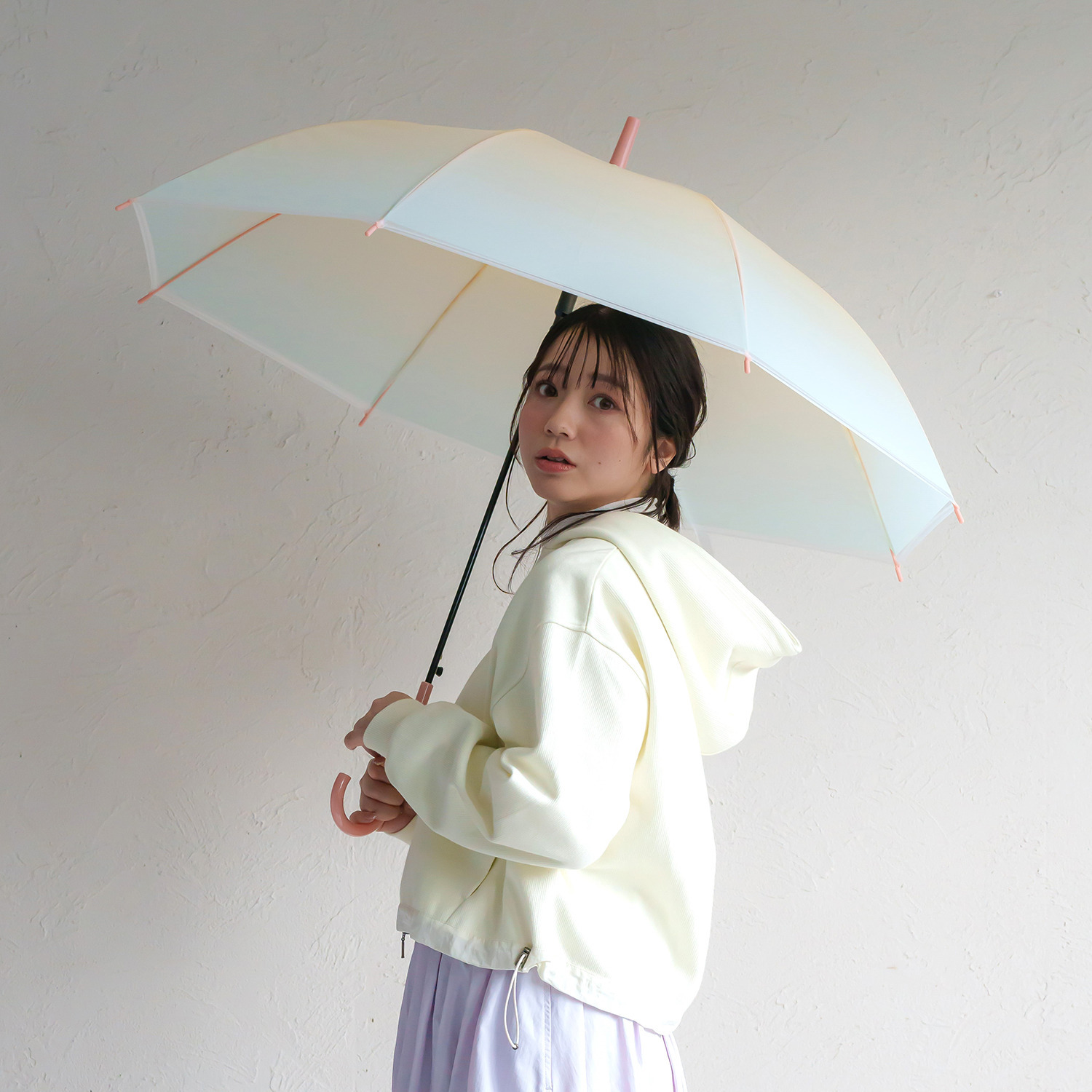 かわいい雑貨屋さん グロリア グラデーション ＥＶＡビニール傘